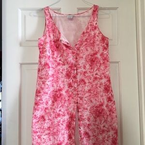 Garnet Hill cotton liberty snap dress
